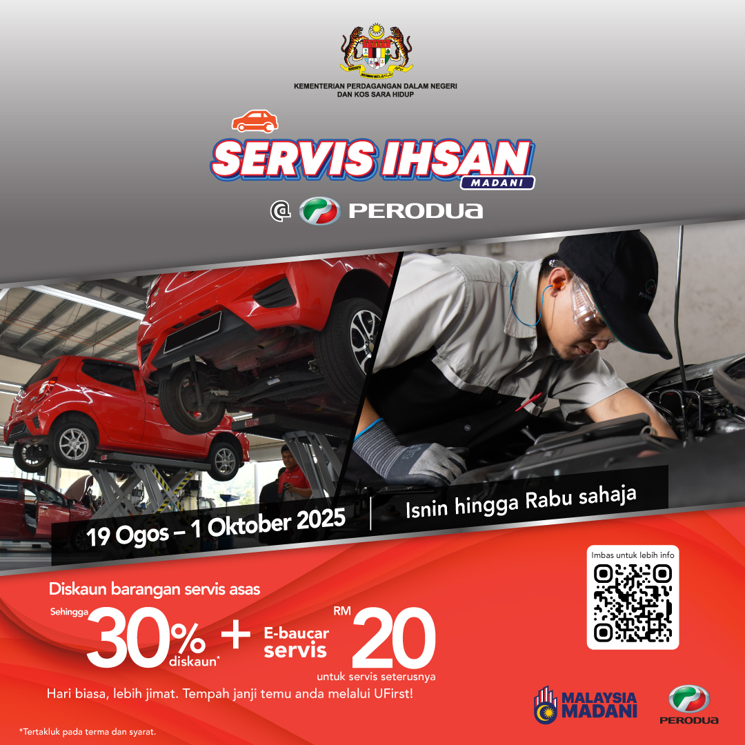 Servis Ihsan Madani Perodua 2025 (19 Ogos-1 Oktober 2025)
