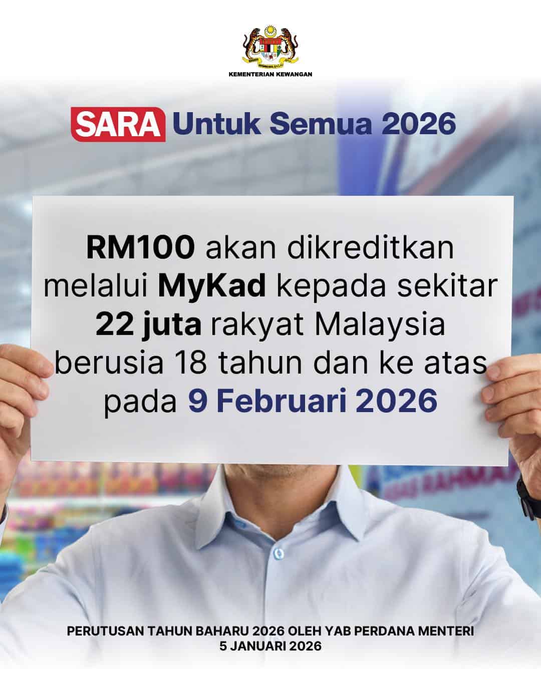 Bantuan Penghargaan SARA Untuk Semua