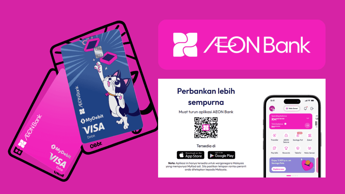 Kad Pink AEON Bank – Cara Mohon, Kegunaan & Kelebihan